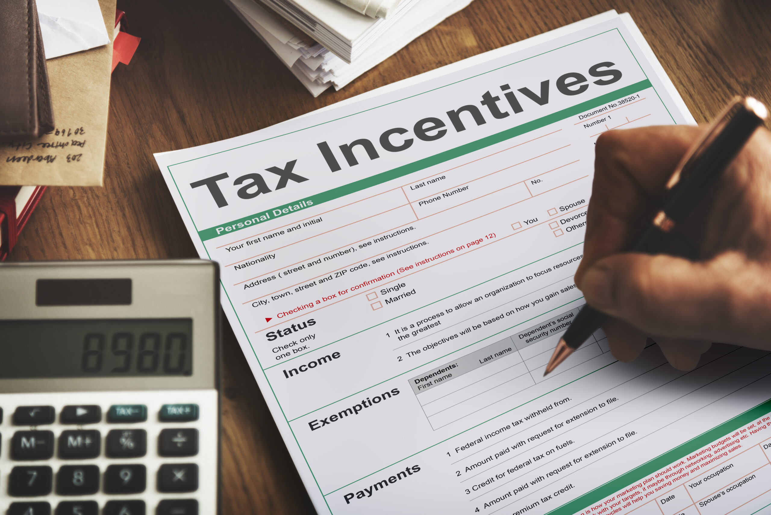 tax incentive audit benefit cash payment income concept tax incentive audit benefit cash payment income concept